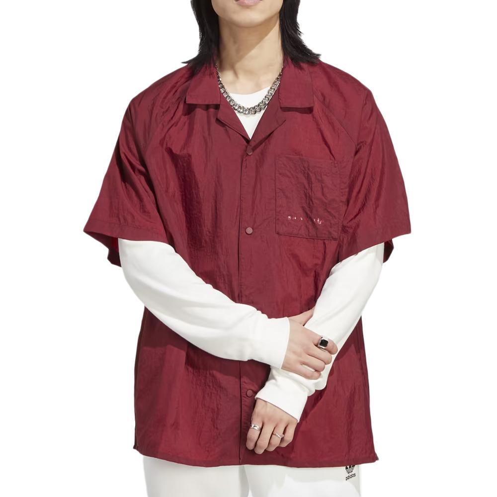 Adidas Chemise Bordeaux Homme Adidas Metro Shirt