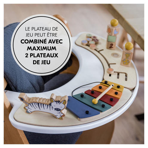 Plateau de jeu labyrinthe perles Alpha Play Moving set - Bois - HAUCK