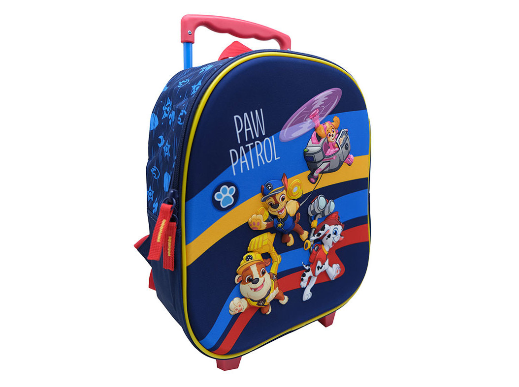 TROLLEY 3D PAW PATROL 33X29X12.75CM