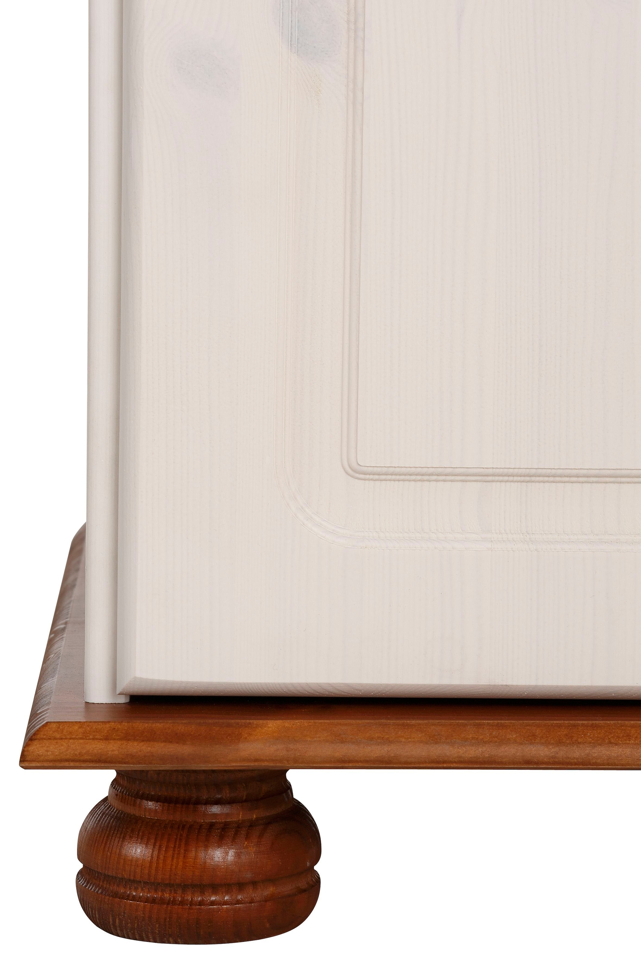 Home affaire Sekretär »Mette, Schreibtisch im Landhausstil,« aus Massivholz, Breite 82 cm
