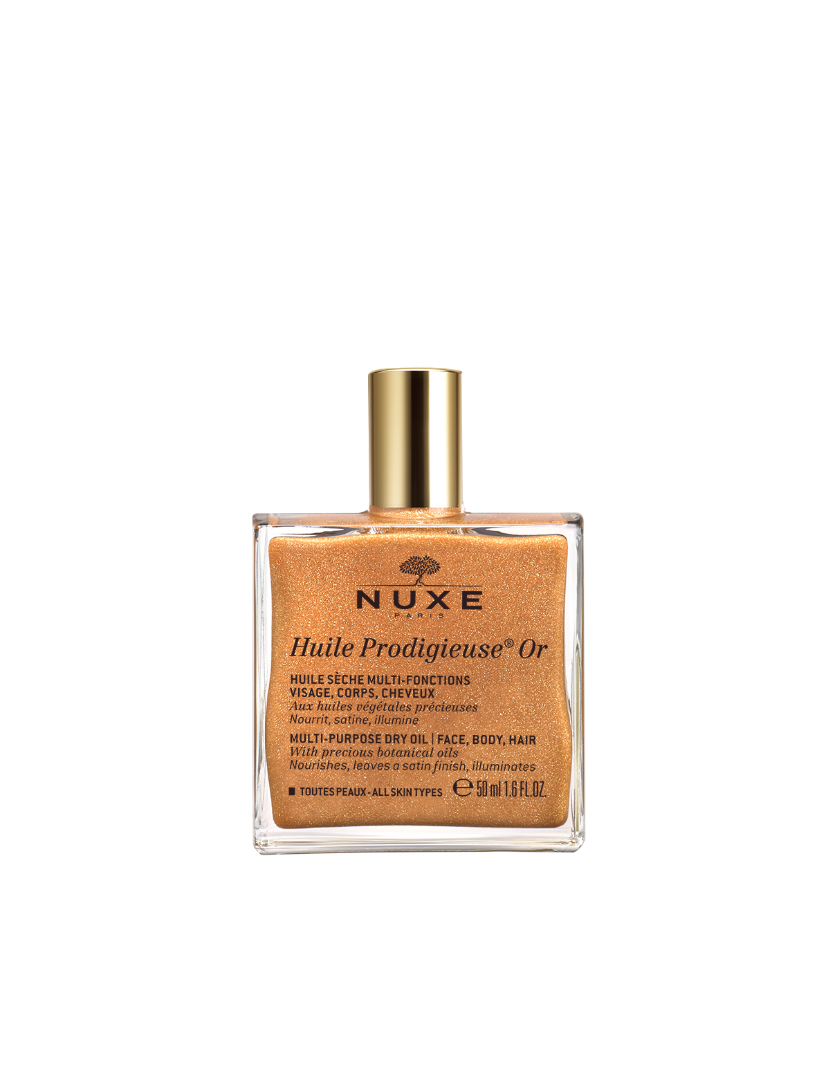NUXE Huile Prodigieuse Or<br>50 ml, Visage Corps Cheveux