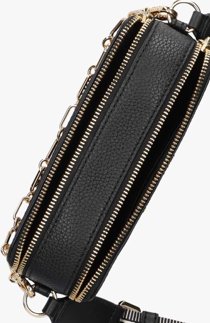 MICHAEL KORS zwarte michael kors handtas sm dbl zp camra chn xbody