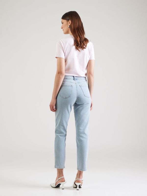 Jeans - Straight Fit - High Waist - Blauw - Katoen