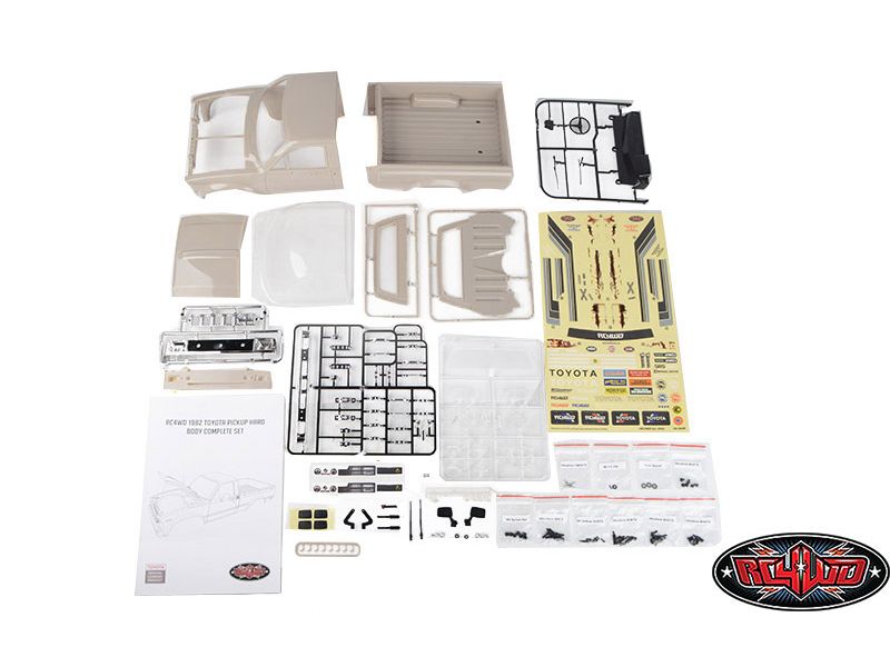 RC4WD Karosserie Toyota Pickup 1982 1:10 Karosserie für Trail Finder 2 Chassis mit 284 mm Radstand