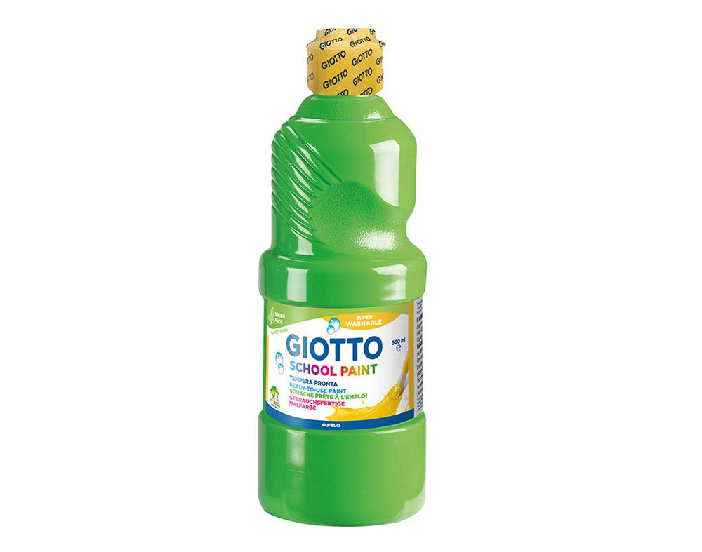 GUACHE SCHOOL PAINT GIOTTO VERDE CINABRO 500ML