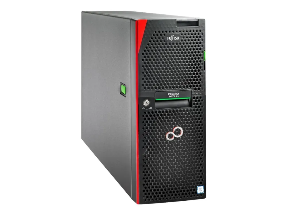 Fujitsu PRIMERGY TX2550 M5 - Server - tower 4U - 2-vejs - 1 x Xeon Silver 4208 - RAM 16 GB - SATA - hot-swap 2.5