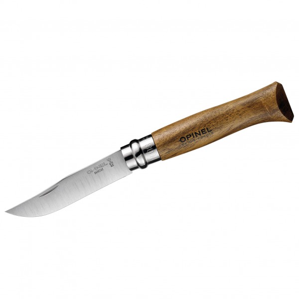 Opinel - Acier inoxydable noyer - Couteau