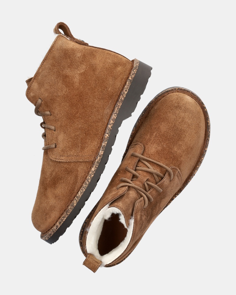 Birkenstock Uppsala Mid Shearling Veterboots  - cognac