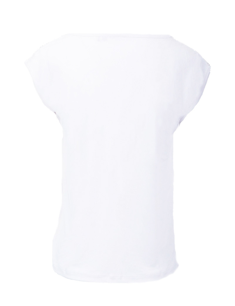 PIECES TOP EPAULETTES HAMALA BRIGHT WHITE