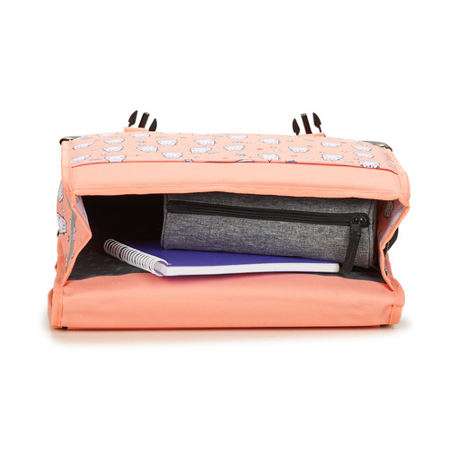 Pol Fox - CARTABLE HELLO 35 CM - Rose