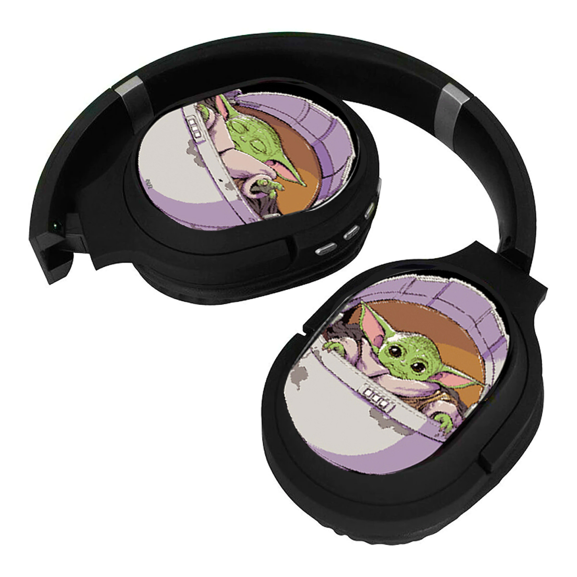 Fones de ouvido sem fio Star Wars Baby Yoda com microfone 003