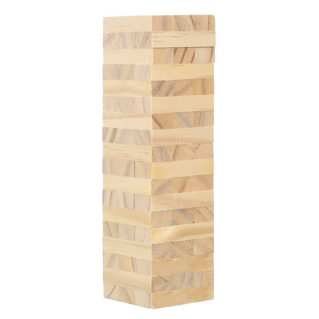 Jeu tour infernale bois