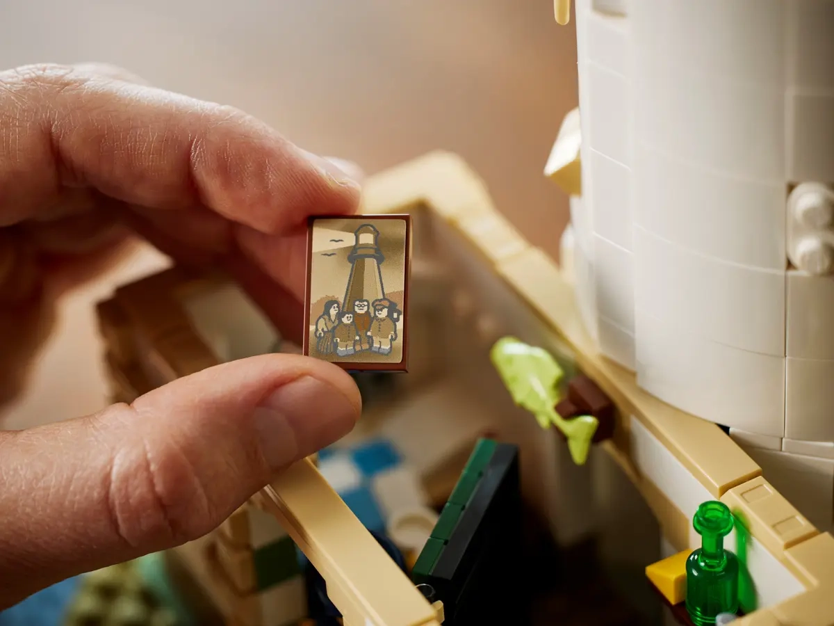 (2065-tlg. Set) Ideas Klemmbausteine Spielzeug Gebäude Modell Bausatz Batteriebetrieben (21335) - Motorisierter Leuchtturm