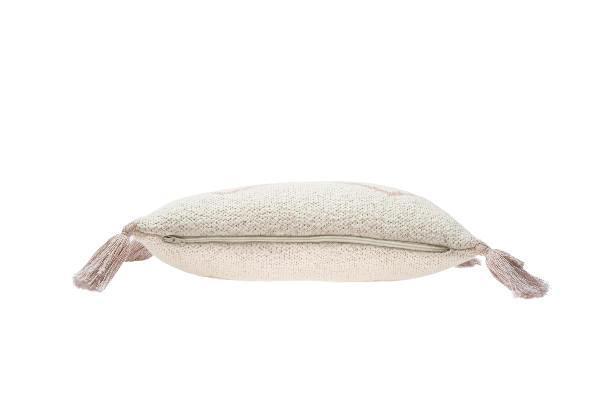 PETIT OASIS - Coussin en tricot en coton | Rose