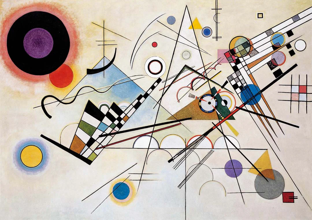 Komposition VIII von Wassily Kandinsky