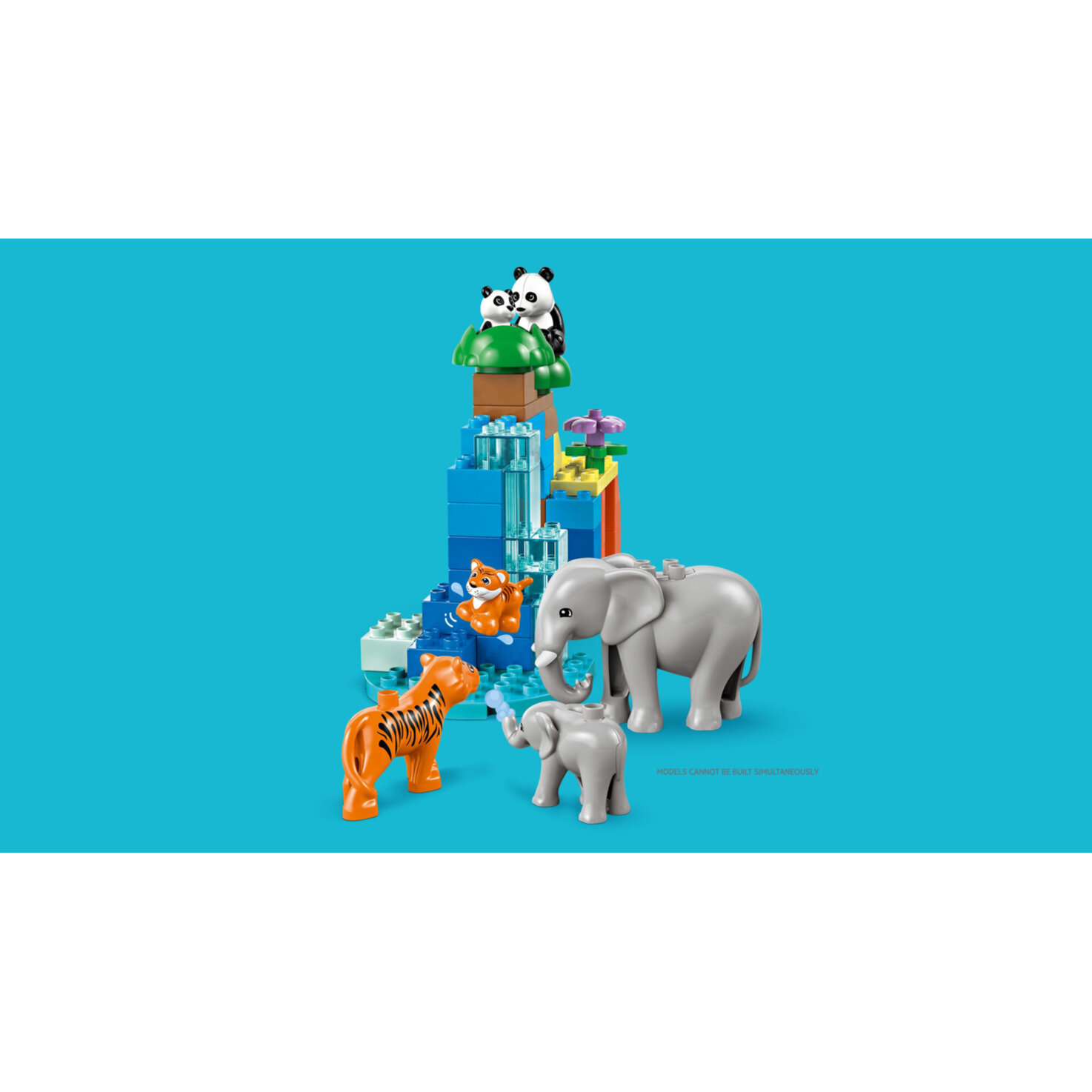 LEGO® DUPLO 10446 Town Wildtier-Familien 3-in-1-Set ab 2 Jahren