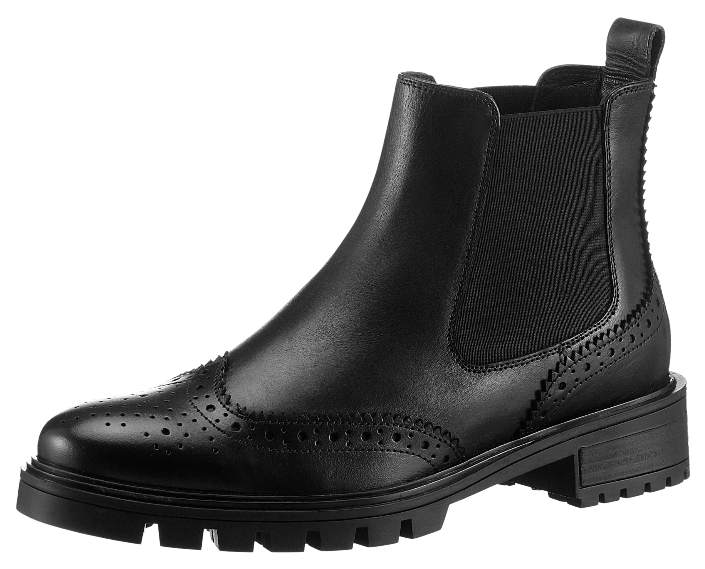 Ara Chelseaboots »TULSA«  , Stiefelette, Schlupfboots mit Lyralochung, G-Weite (weit)