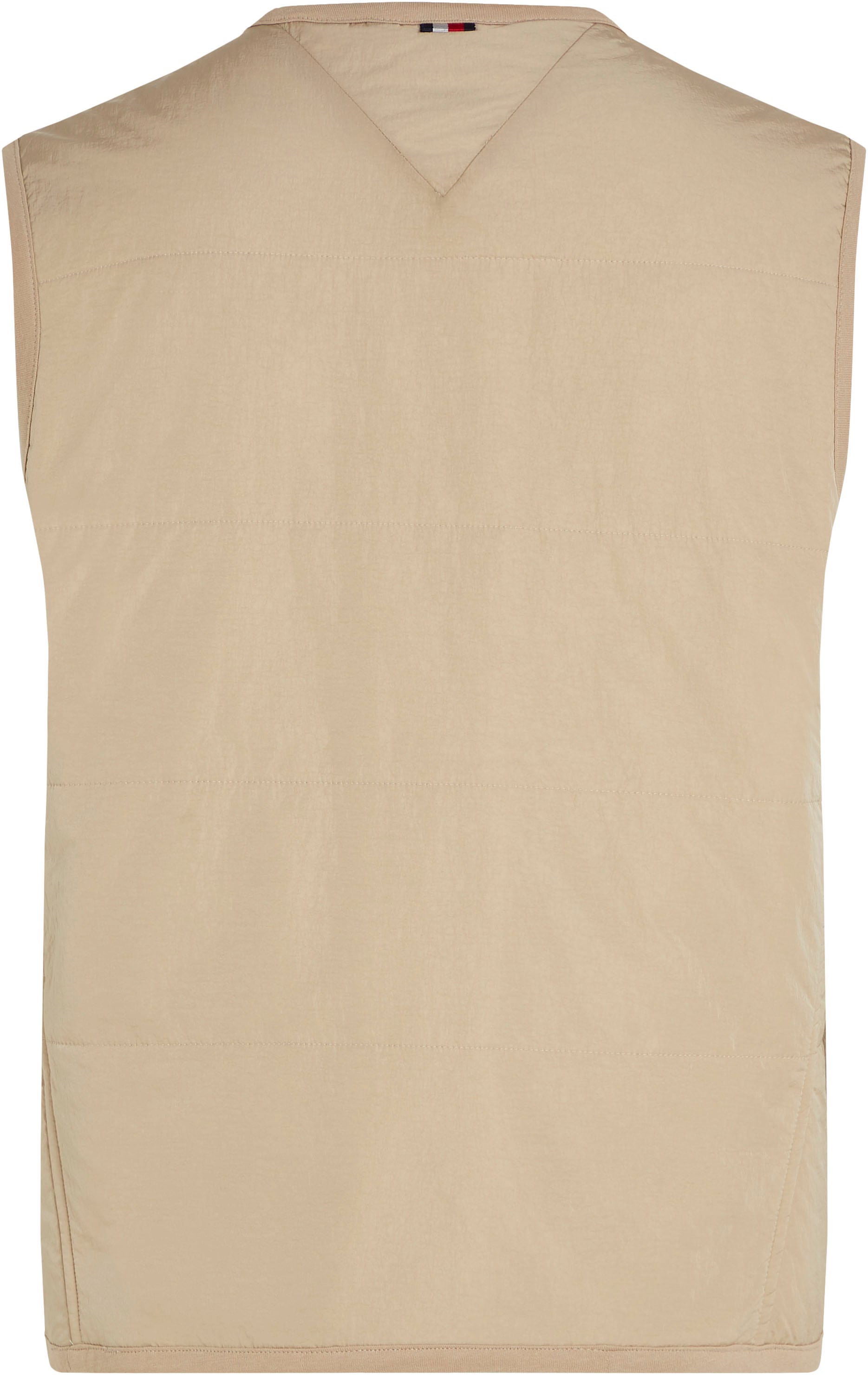 Tommy Hilfiger Steppweste »JERSEY LINED VEST« mit Tommy Jeans Logo-Flag