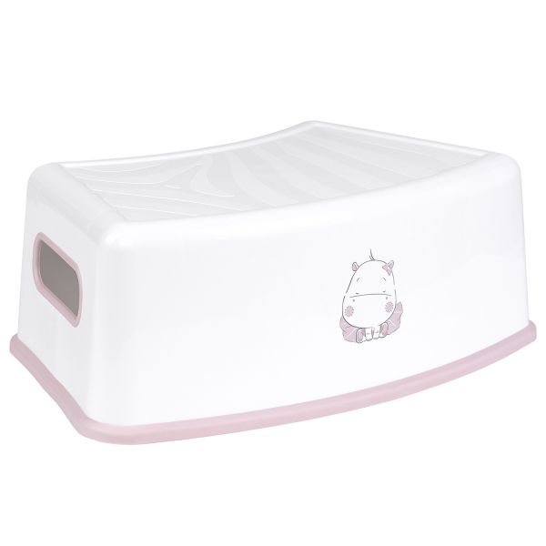 Kikkaboo Banco Elevatório Hippo Rosa