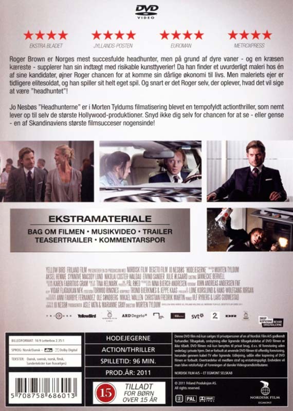 Headhunterne - DVD