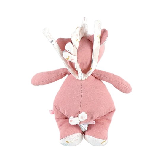 Lina & Joy Peluche musicale Mousseline    Rose        de               Noukies