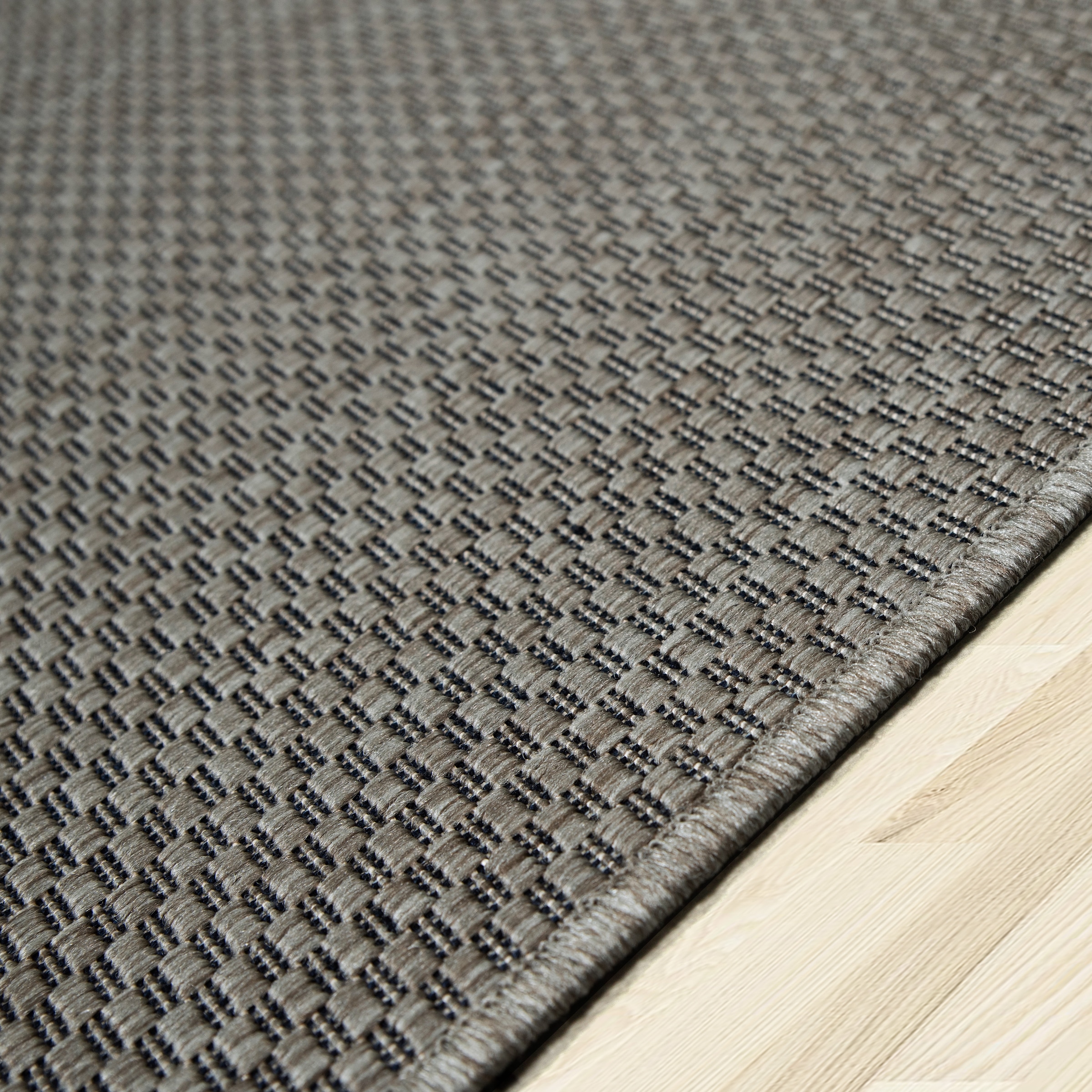 my home Teppich »Venedig auch als Läufer erhältlich« rechteckig 4 mm Höhe In- und Outdoor geeignet, Sisal-Optik, Wetterfest & UV-beständig