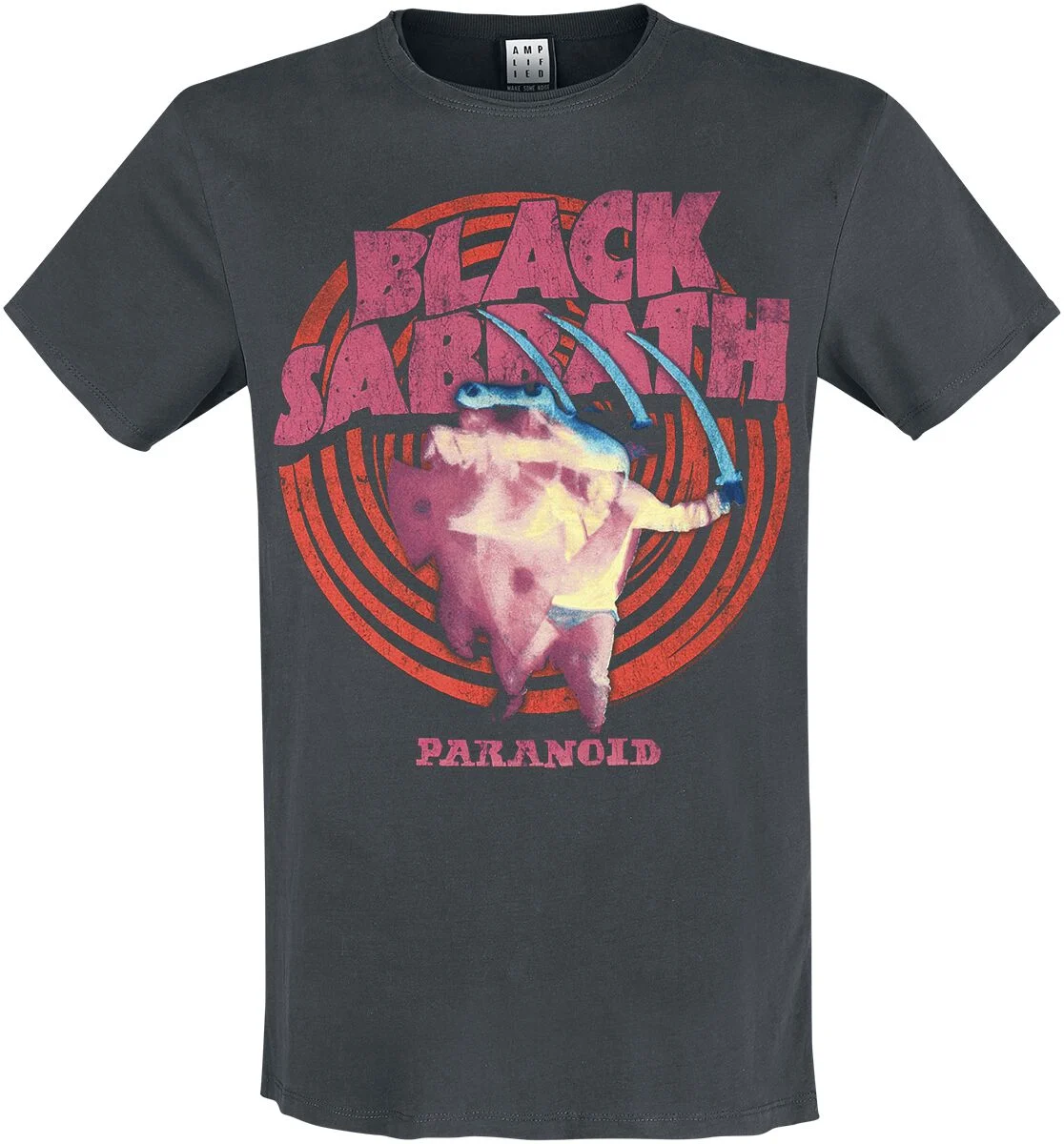 Amplified Collection - Paranoid | Black Sabbath T-Shirt Manches courtes