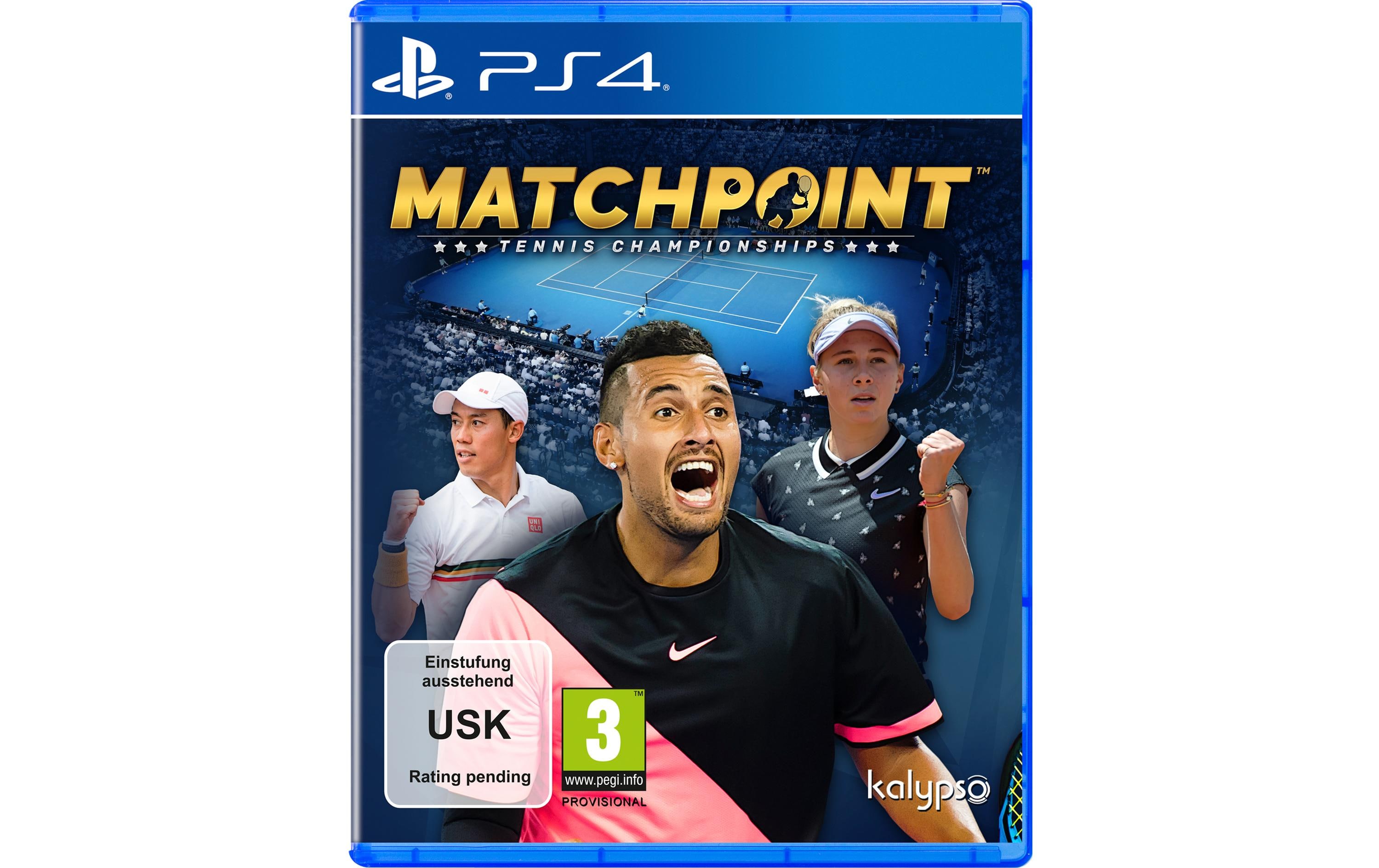 Matchpoint – Tennis ChampionshipsTennissimulation-Spiel für die PlayStation 4