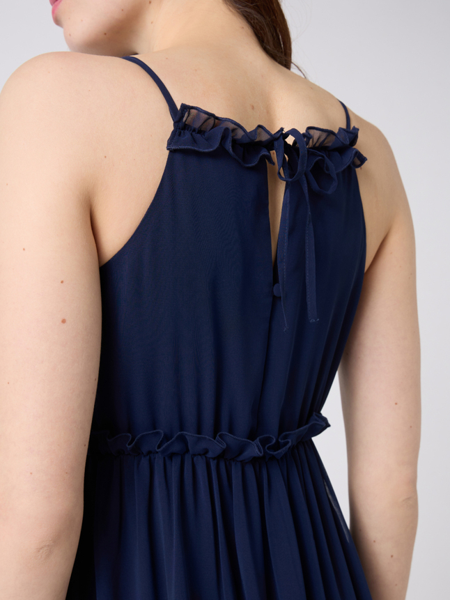 Robe longue à bretelles
