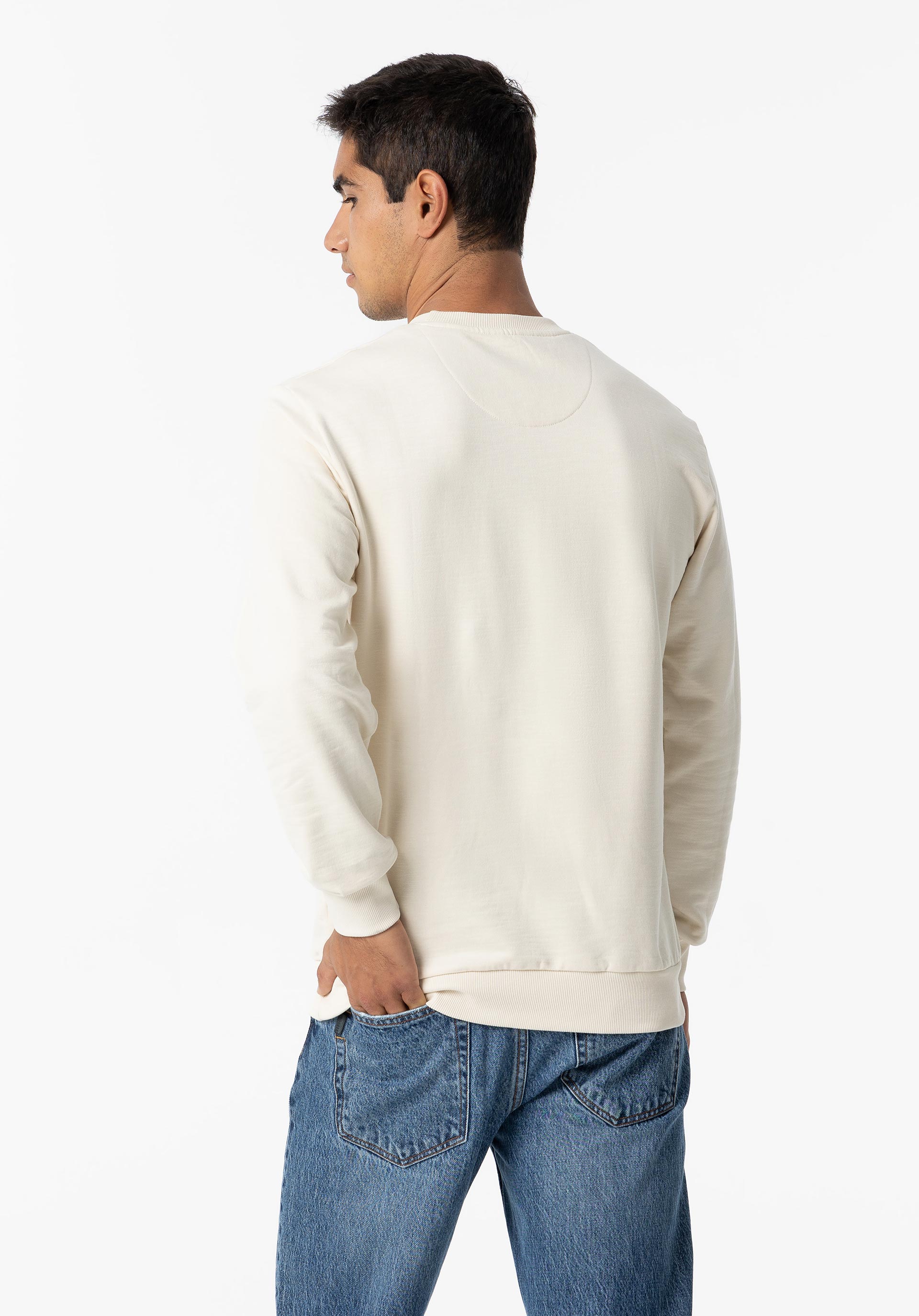 Sweatshirt com Bordado Turco