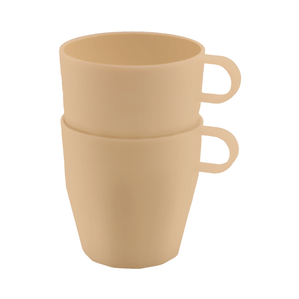 Travellife Nova Vanilla beker - Set van 4