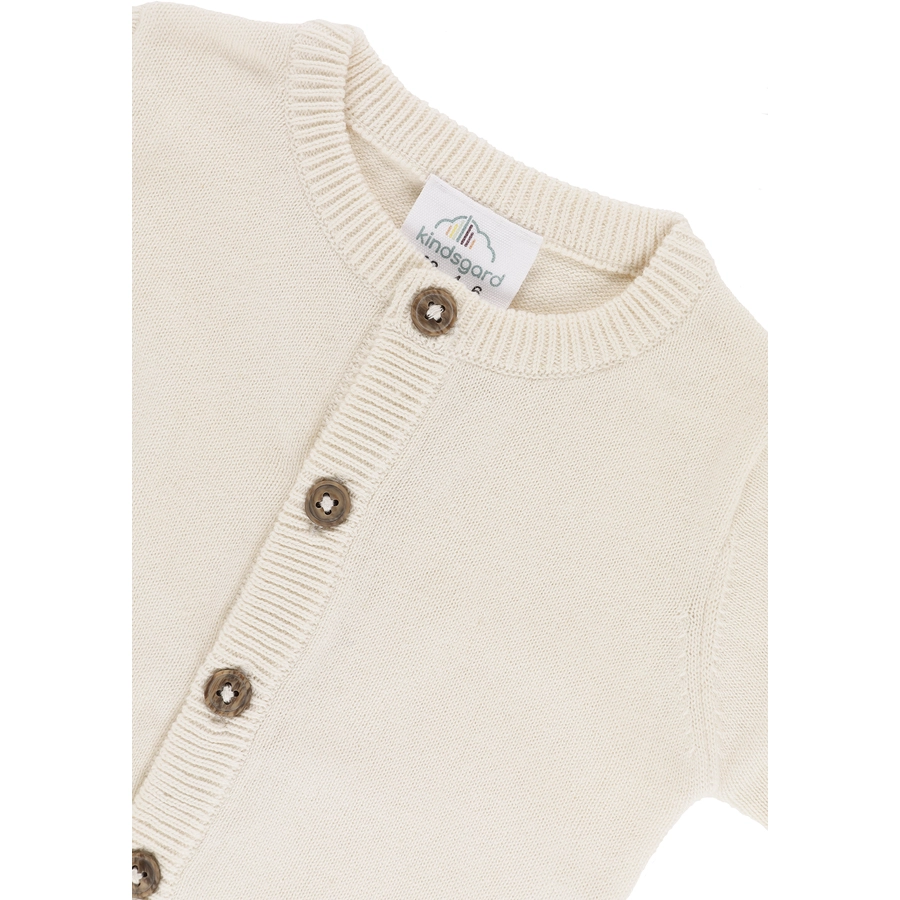 kindsgard Strickoverall strikka Feinstrick creme