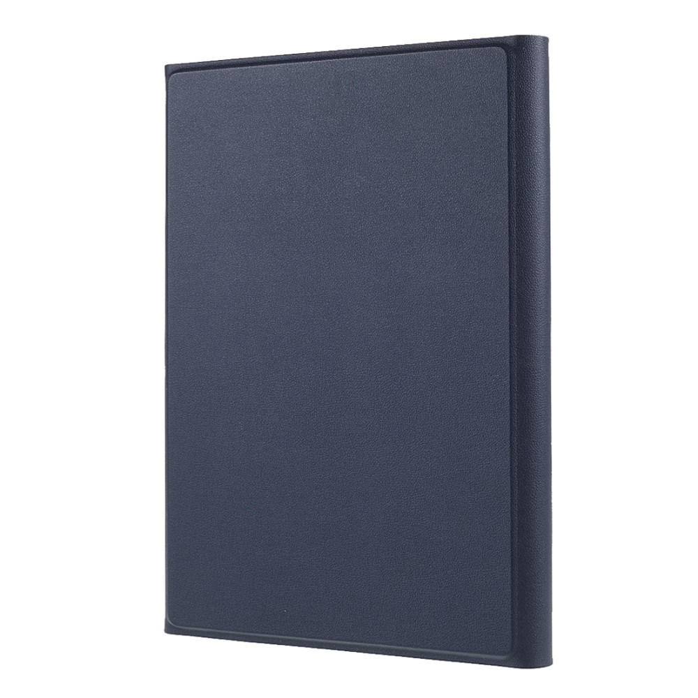 iPad Mini 7 (2024) / Mini 6 (2021) Leder Tasche Magnet Bluetooth Tastatur Abnehmbar (QWERTY) - Dunkelblau
