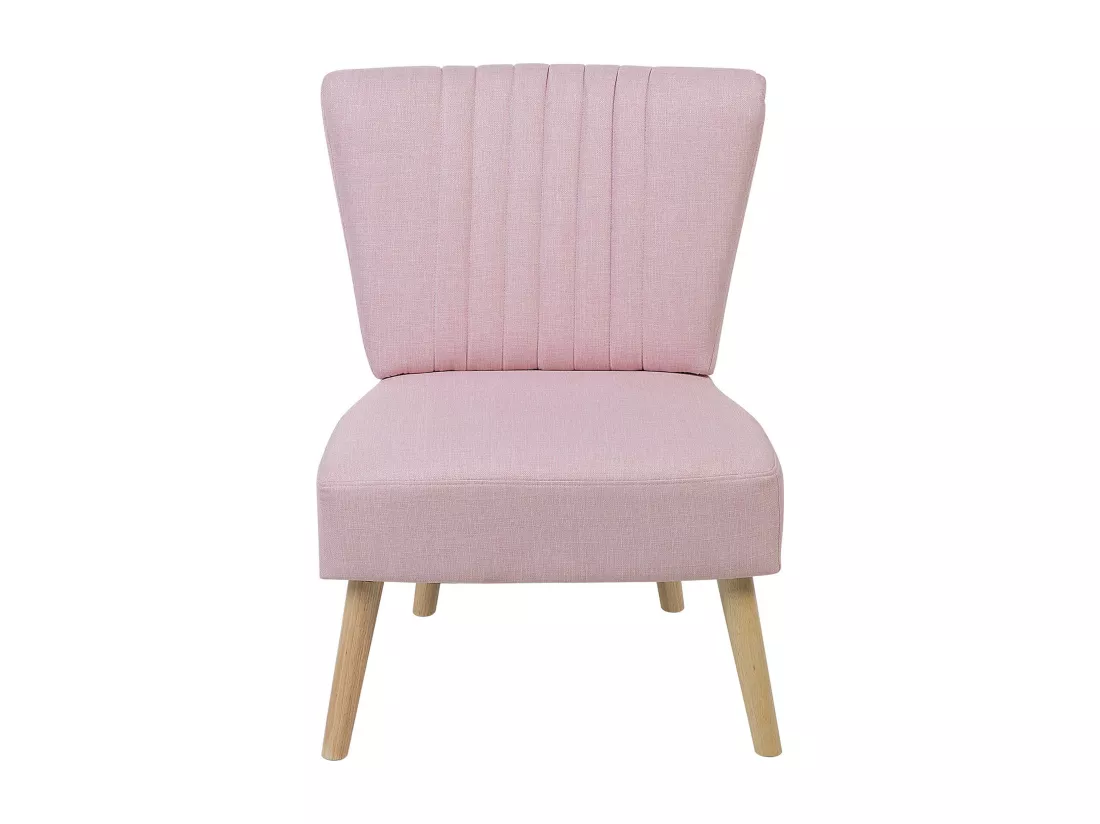 Fauteuil VAASA Tissu Rose