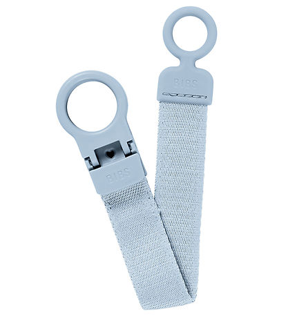 BIBS Schnullerketten - Loop-Clip - Dusty Blue