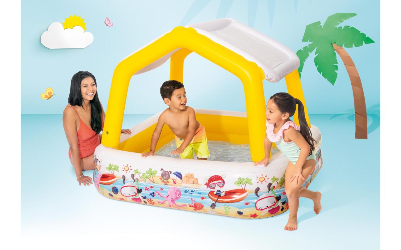 Intex Sun Shade Pool opblaaszwembad met dak