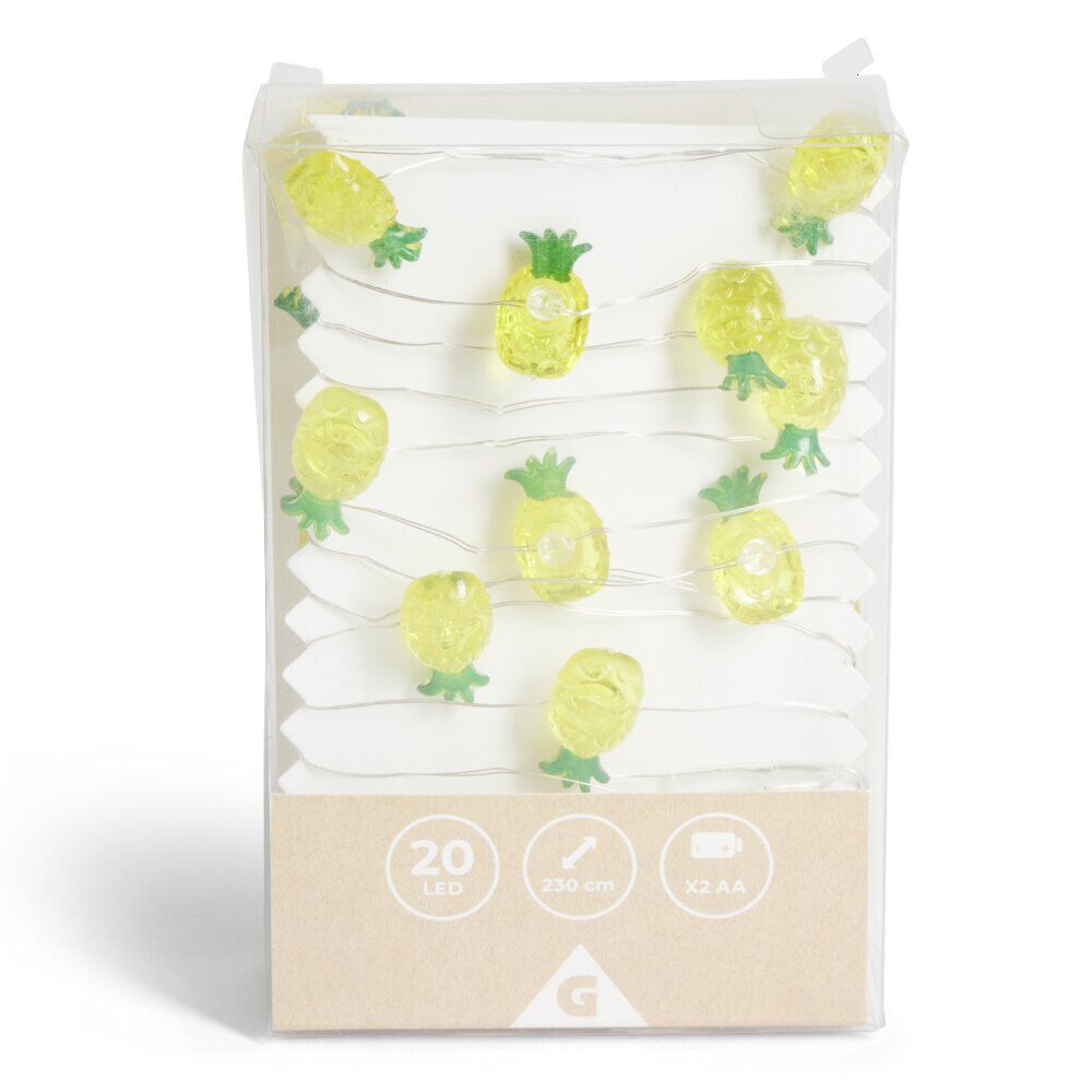 Guirlande LED ananas 230cm