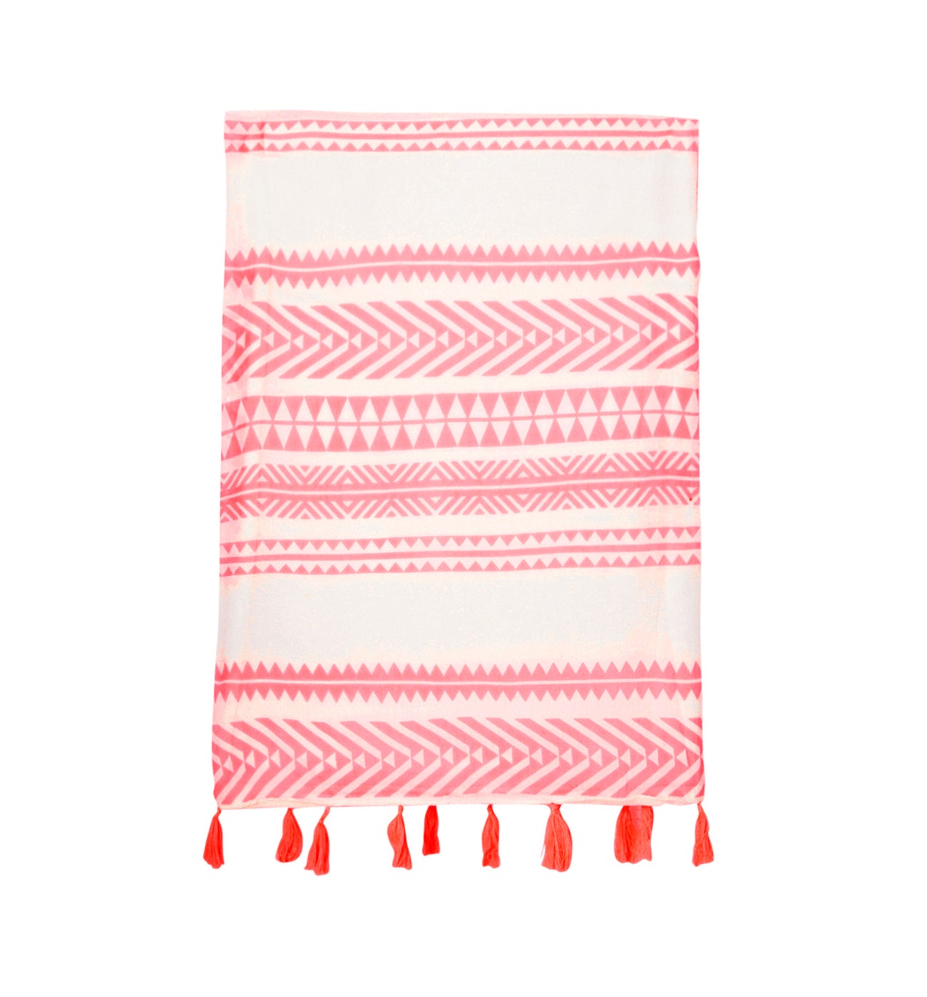 Fouta fantasia double face - Imprimé multicolore