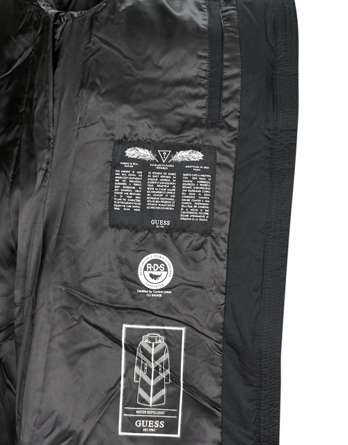 Guess - IDA LONG DOWN JACKET - Noir