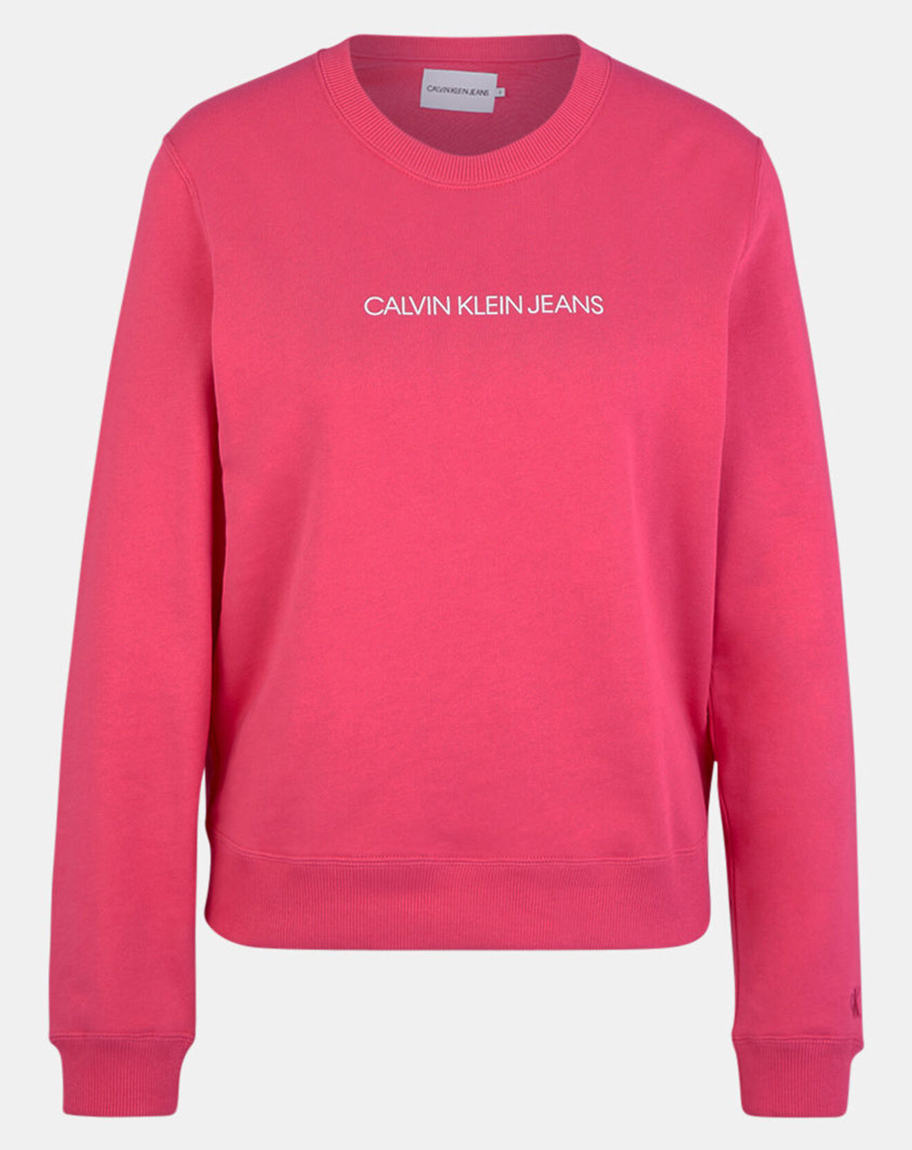 Calvin Klein Sweat Logo Brodé rose