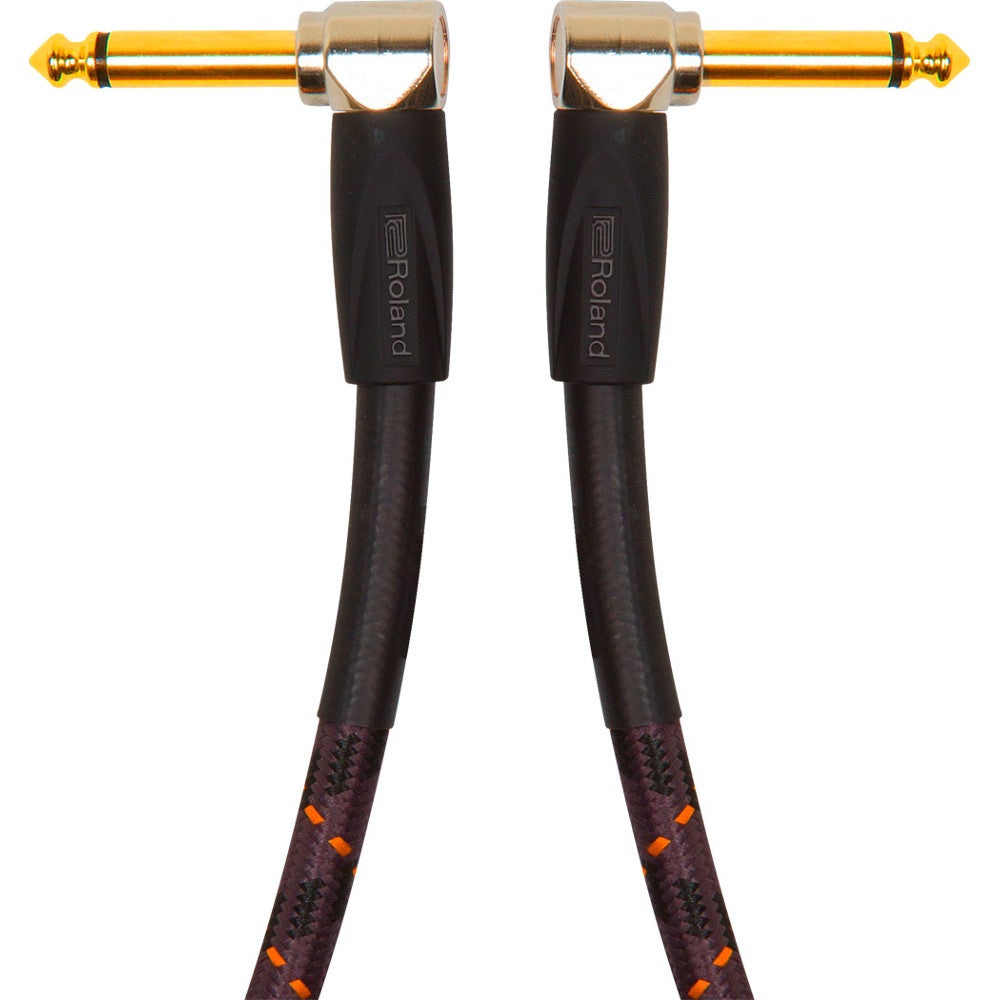 Roland RIC-G1AA Gold Series kabel mono jack-jack haaks 30 cm