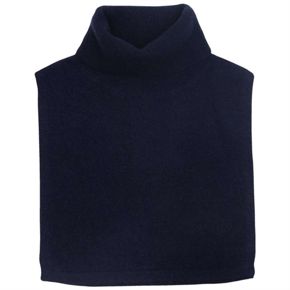 Navy Lou Cashmere Strik Halsedisse - HOLMM