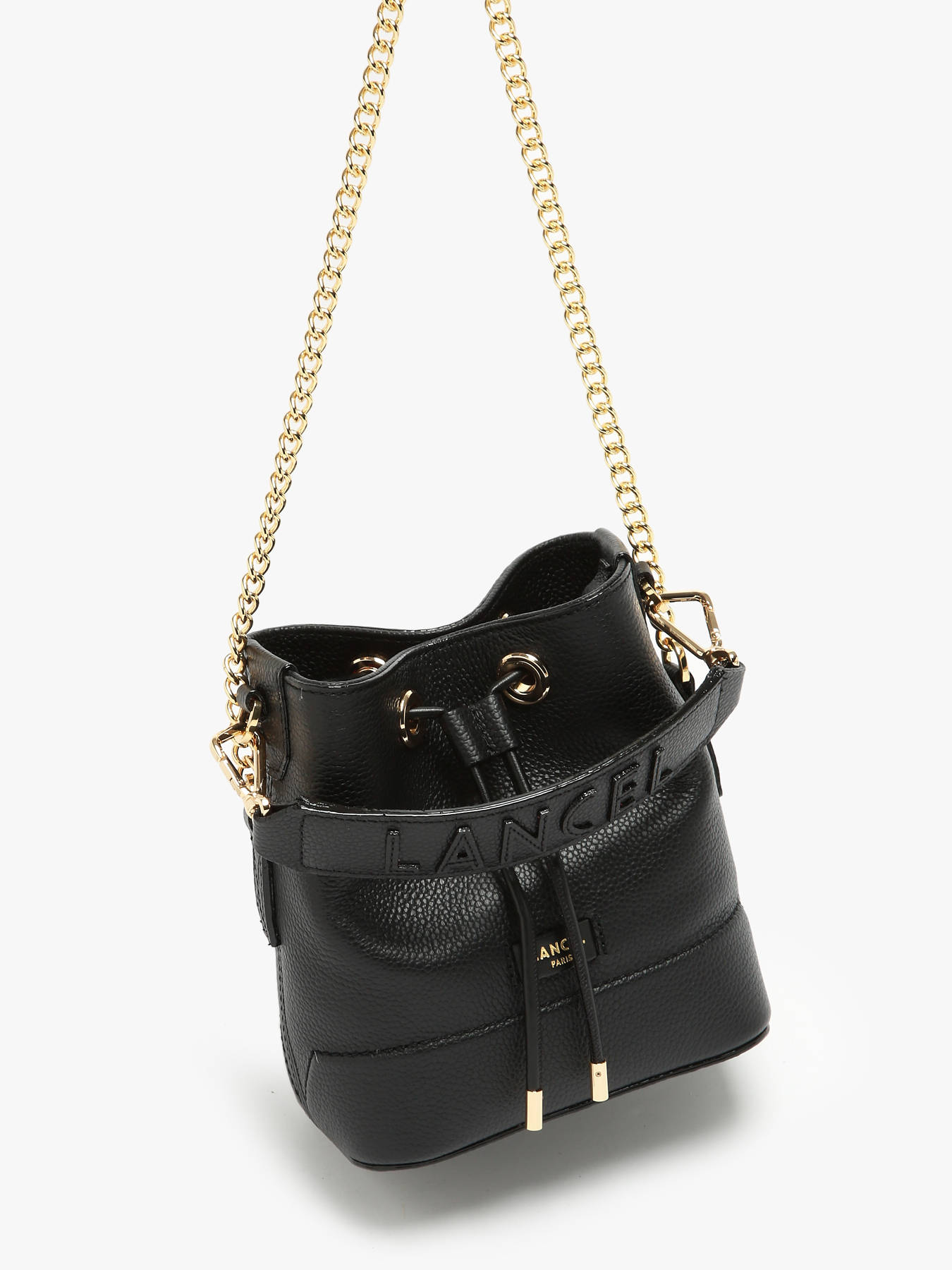 Mini sac seau Ninon cuir LANCEL
