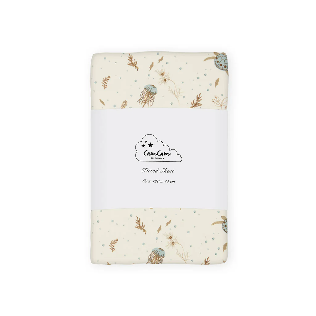 Lagen, Formsyet, 60x120x15cm - GOTS - Sea Garden