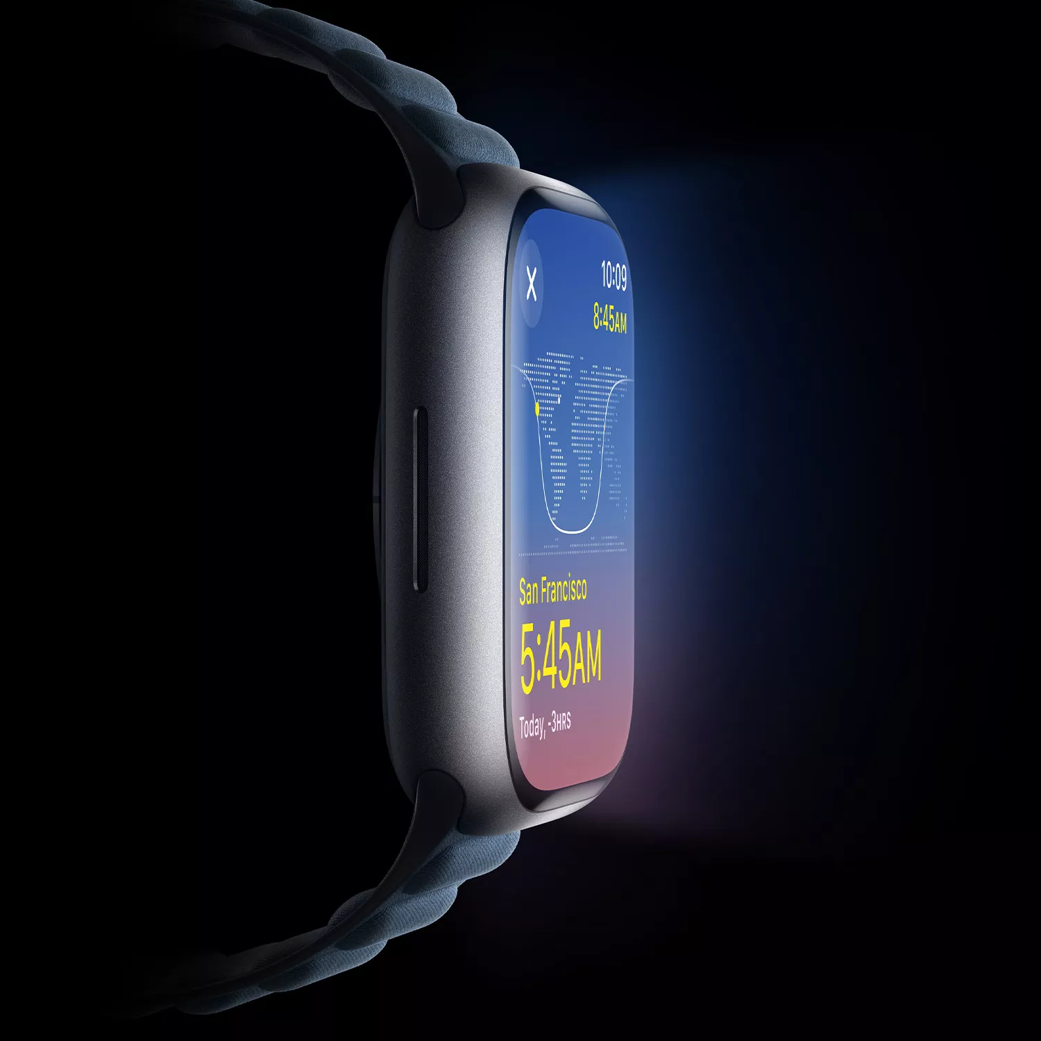 Apple Series 9 GPS 41mm Pink Case Light Pink Sport Band MR953