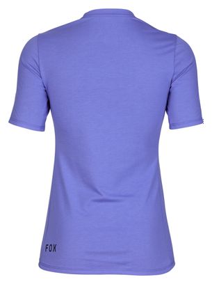 Maillot Manches Courtes Fox Ranger Head Femme Violet