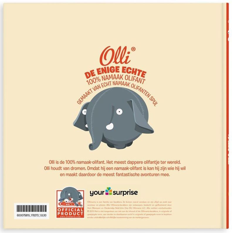 Boek Hallo Olli - Kinderboek - Gepersonaliseerd - Vrolijk - Luxe Hardcover