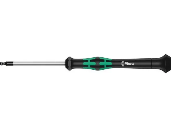 Wera 2052 Elektronik og finmekanik Indvendig sekskants-skruetrækker Nøglebredde: 1.5 mm Klinge-længde: 60 mm Mål, længde: 157 mm