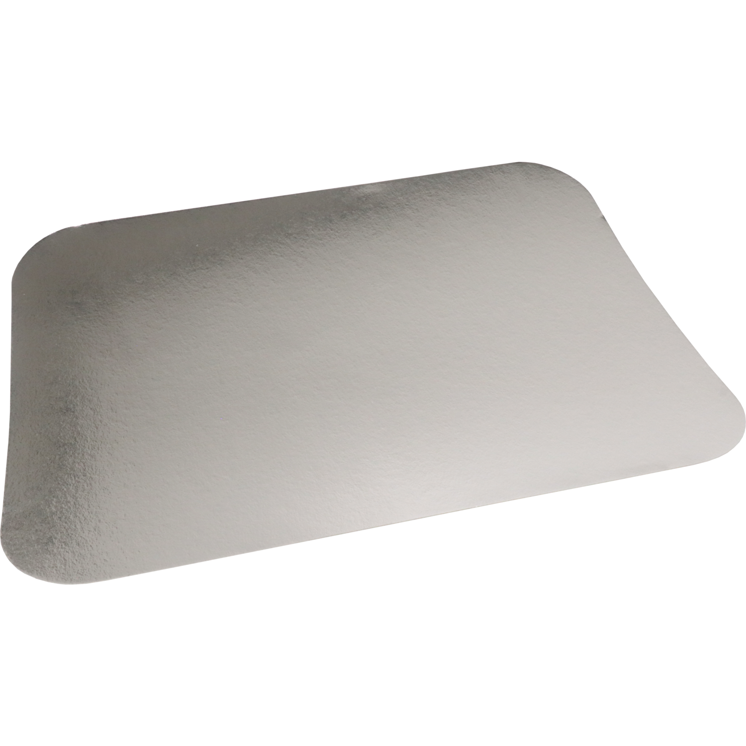 Deksel, aluminium bak, Karton + PET, rechthoekig, 254x184x