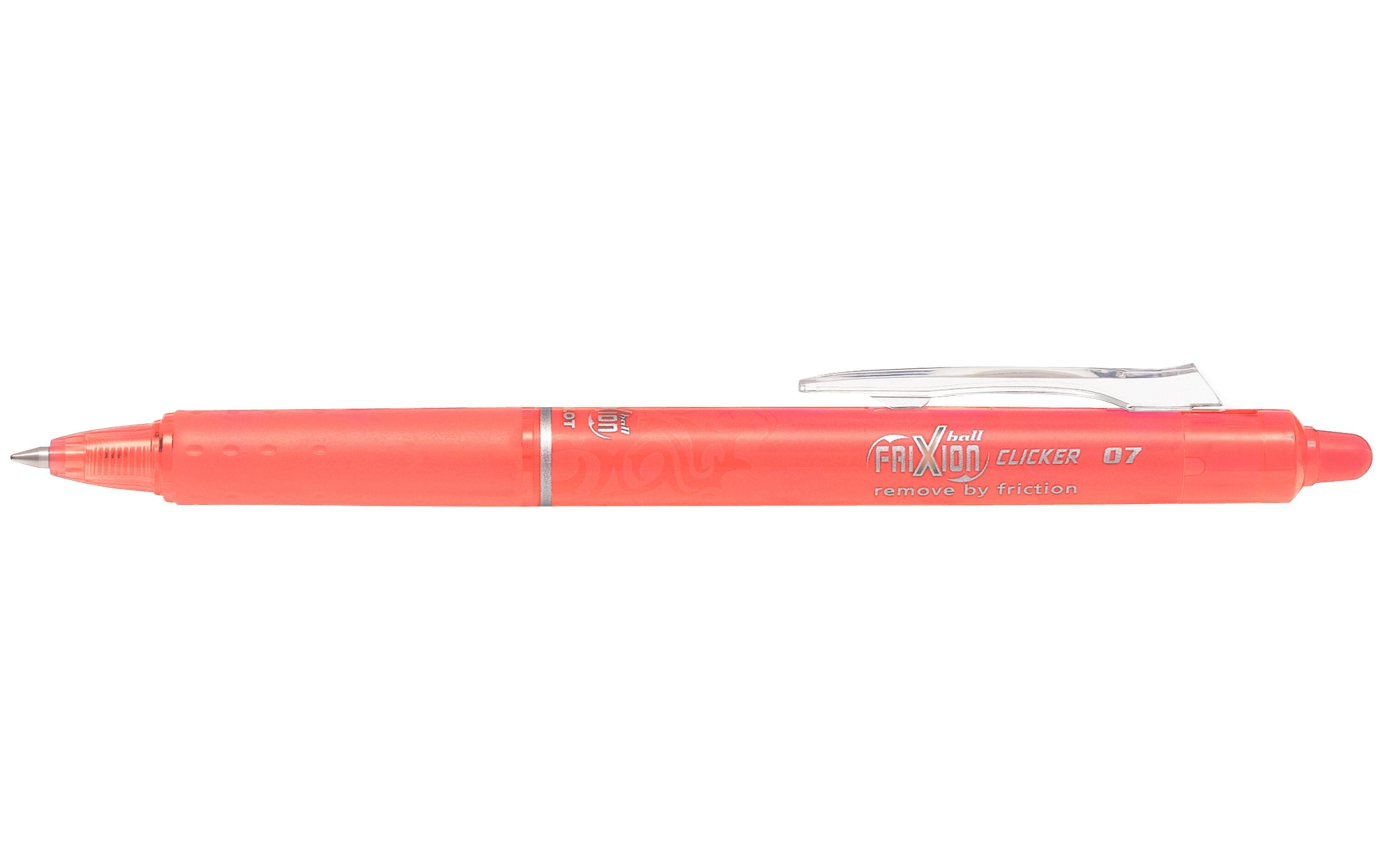 Rollerball FriXion Clicker 0.35 mm, Corall-PinkOhne Rückstand löschbarer Tintenroller